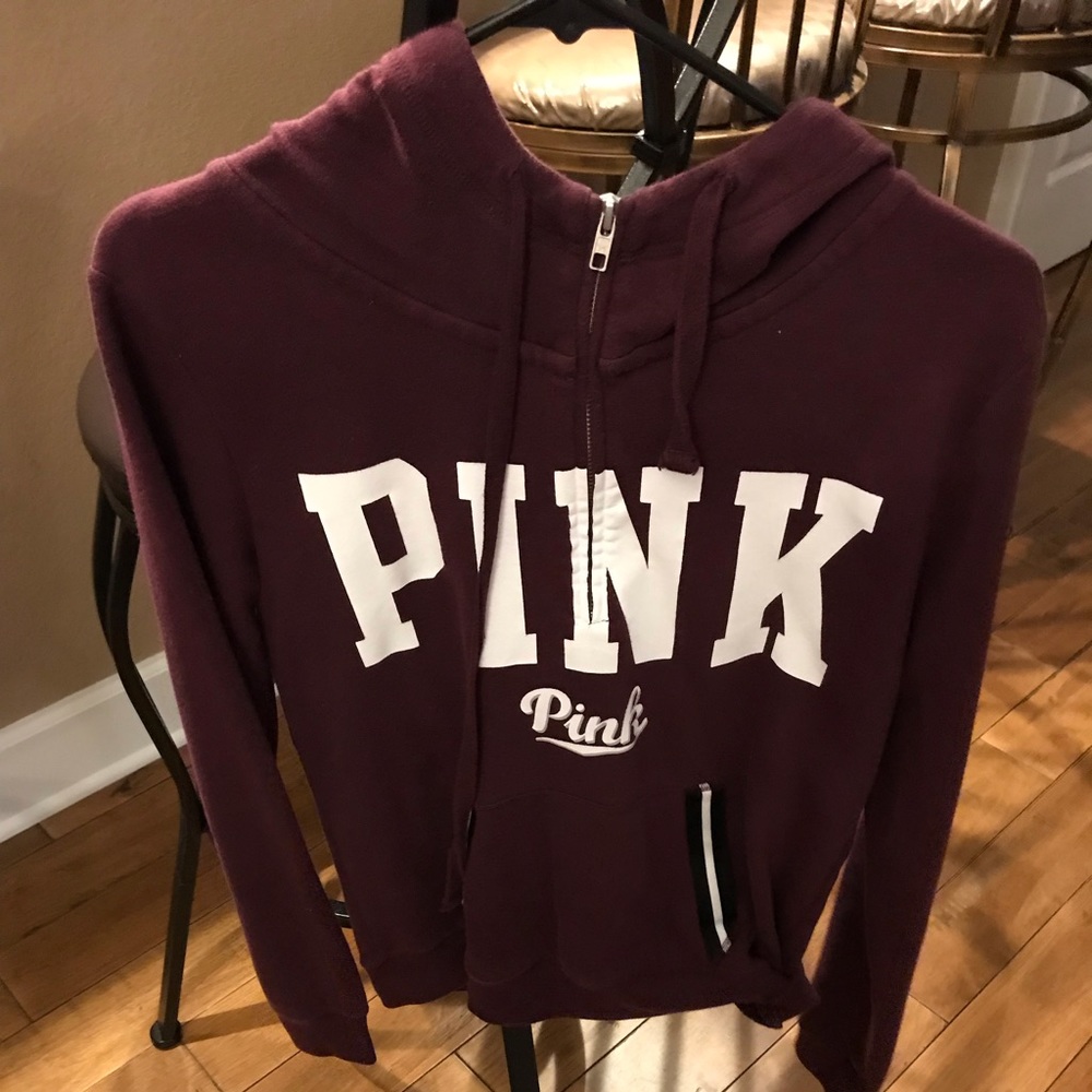 Small Pink brand hoodie